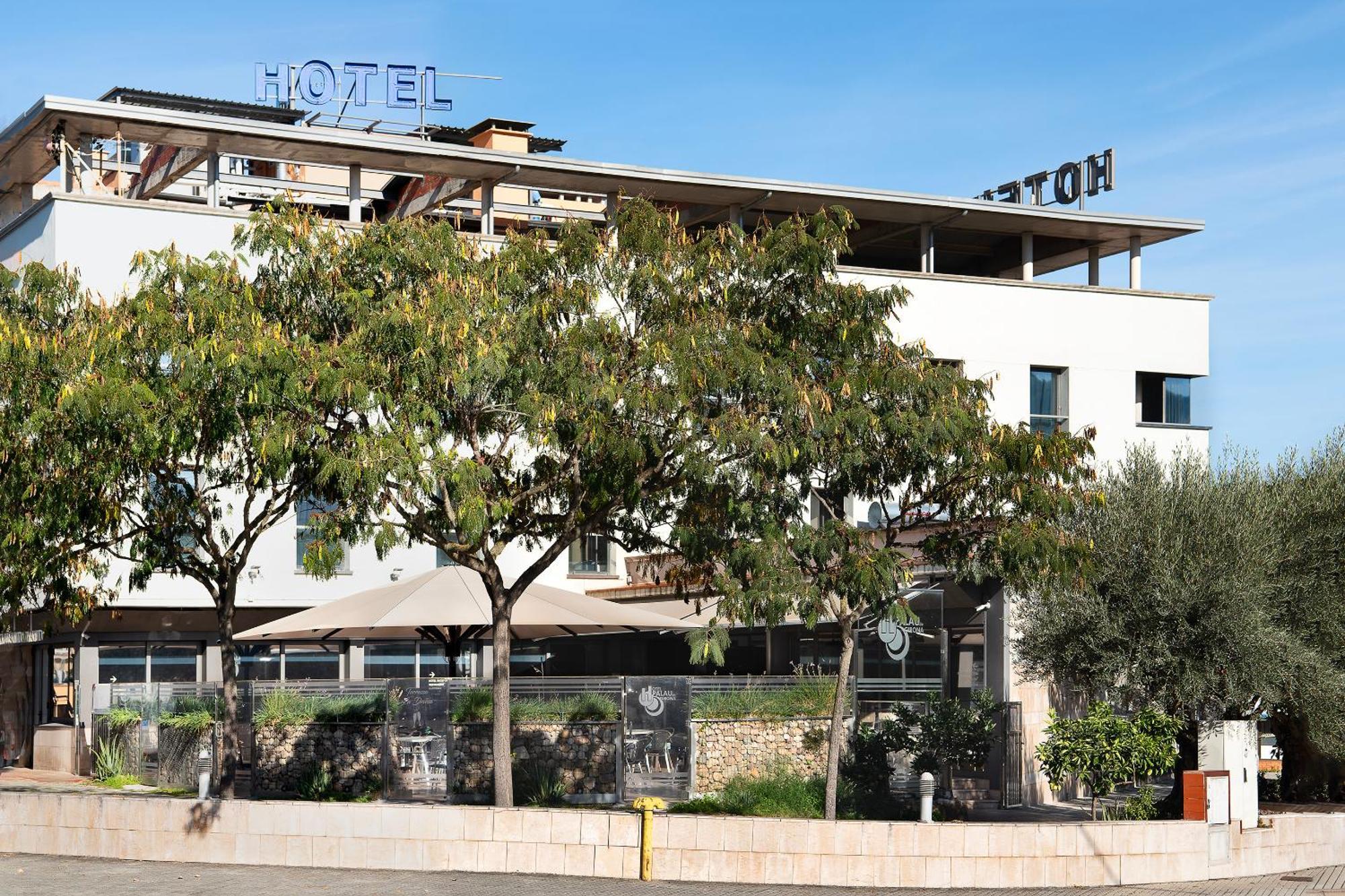 Hotel Palau De Girona Sant Julià de Ramis Exterior foto