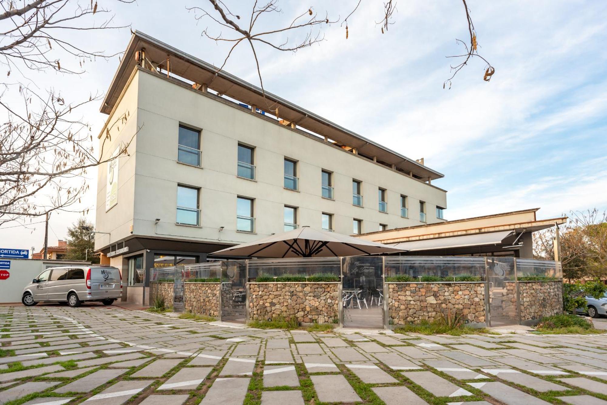 Hotel Palau De Girona Sant Julià de Ramis Exterior foto