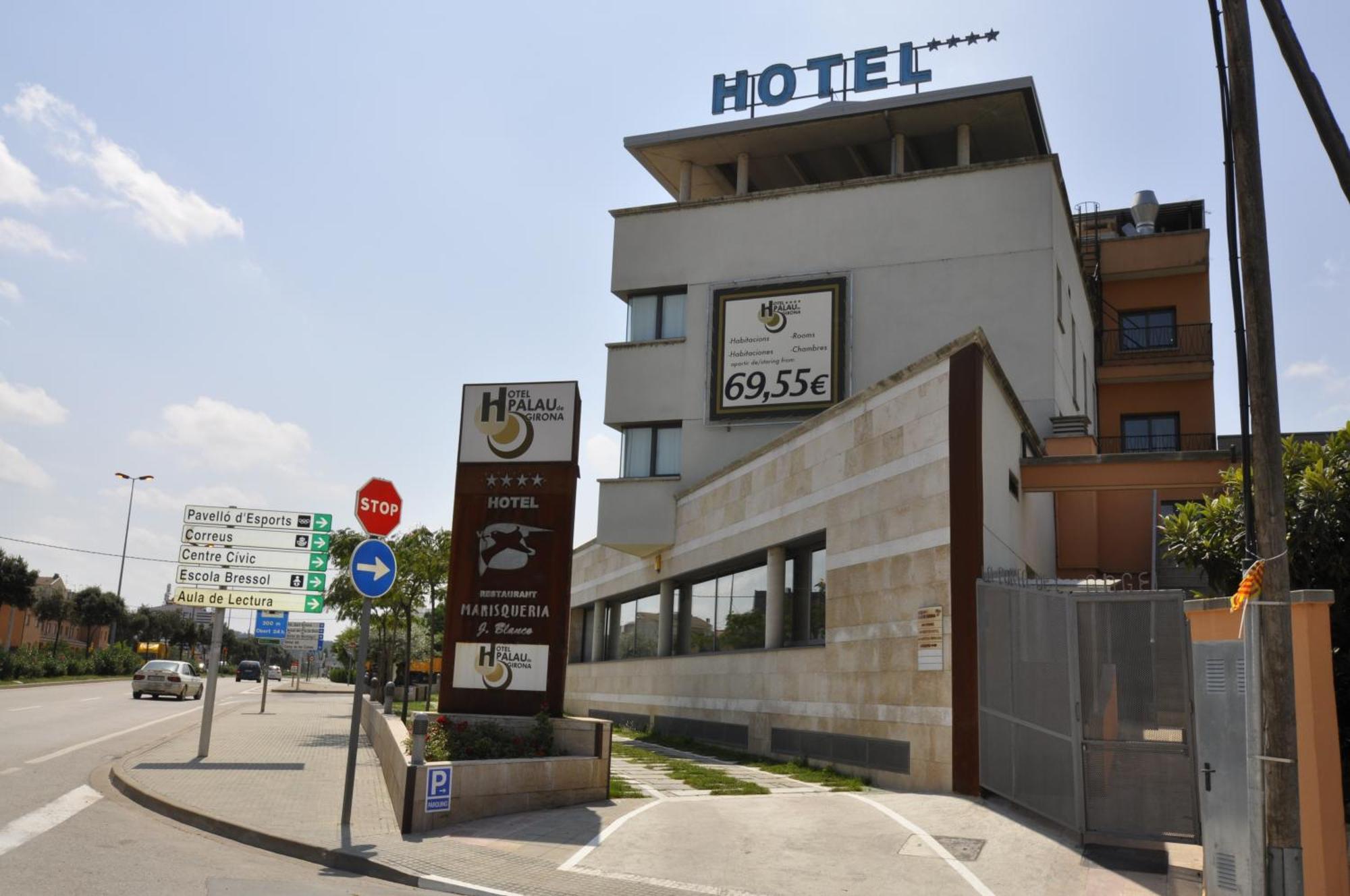 Hotel Palau De Girona Sant Julià de Ramis Exterior foto