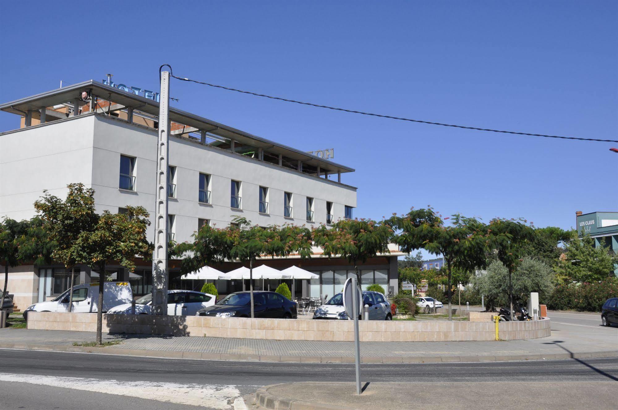 Hotel Palau De Girona Sant Julià de Ramis Exterior foto